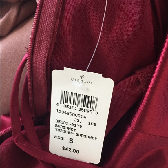 **NWT** silk bodycon dress - Picture 4 of 4